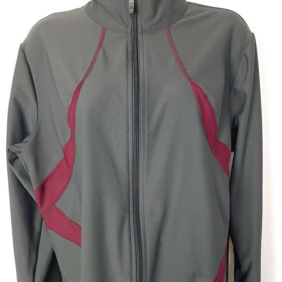 Xversion ‎ Performance Woman's  Gray &  Purple Jacket XL - Picture 1 of 7